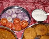 A picture of step 13 of Stuffed bati.