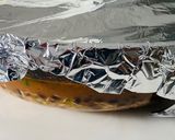 A picture of step 6 of Mexican rice in oven.