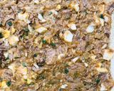 Foto del paso 4 de la receta: Pastel de carne con base de mandioca
