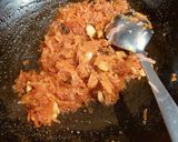 A picture of step 3 of Carrot Sabudana.