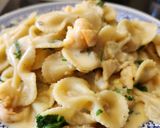 Foto del paso 4 de la receta: Corbatas con crema y camarones