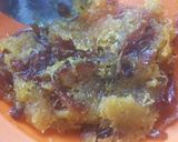 Foto langkah ke 2 dari resep Gabin isi kurma nenas dengan topping coklat.