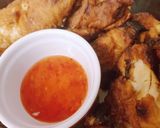 A picture of step 6 of My Deepfried Battered chilli Chicken.☺.