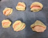A picture of step 5 of Pink Cream Cheese Cookies.