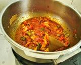 A picture of step 3 of Bombay style special tasty pav bhaji.
