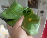 A picture of step 5 of Gondhoraj Pabda Paturi/ Kafir lime fish paturi.