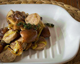 Foto del paso 5 de la receta: Butifarra con setas