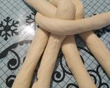 Pas rețetă #calendar Pâine Challah, împletită în 6 (pâine evreiască) 7 fotografie