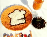 A picture of step 7 of Vegetable Cookpad logo.