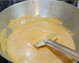 A picture of step 5 of Kashmiri dum aloo.