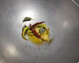 A picture of step 5 of Chicken 65.
