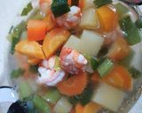 Foto langkah ke 6 dari resep Sup udang 🍤.