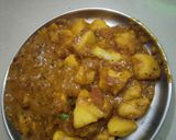 अरबी आलू की सब्जी (Arbi Aloo ki sabzi recipe in hindi) रेसिपी चरण 6 फोटो