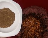 A picture of step 1 of Kabab karahi.