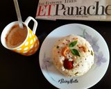A picture of step 5 of Milk Upma.