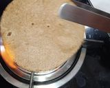 A picture of step 4 of Bran flour roti.