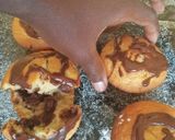 A picture of step 7 of My loaded chocolate chunk muffins.