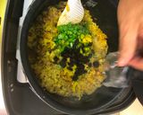 Foto langkah ke 4 dari resep Nasi Pilaf Paha Ayam 骨付き鶏もも肉のピラフPilaf of chicken thigh with bone.
