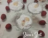 A picture of step 3 of Lychee and Cream.