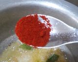 A picture of step 6 of Kathiyawadi choley.
