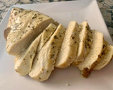 Foto del paso 1 de la receta: Pan brioche con pollo marinado