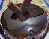 A picture of step 3 of Dark chocolate cake.