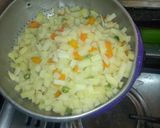 A picture of step 1 of Stuff potatoes.