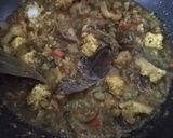 A picture of step 3 of Hyderabadi dum biryani.
