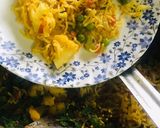 A picture of step 5 of Veggie pulav...!!! Easy recipe 👍😍.