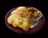 A picture of step 6 of Batata Bhaji(Potato curry).