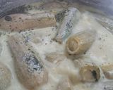 صورة لخطوة 4 من وصفة كوسا باللبن (بحشوة البرغل وحمص)