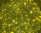 A picture of step 6 of Hariyali corn pulav.