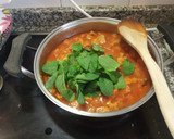 Foto del paso 6 de la receta: Sopa de tomate con hierbabuena y gambas