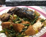 Foto langkah ke 3 dari resep Lele Tahu Tumis Cabe Ijo.