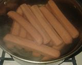 Foto del paso 17 de la receta: Bocaditos de panqueques y salchichas
