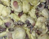 Foto del paso 4 de la receta Alcachofas de bote con jamón