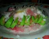 Foto langkah ke 4 dari resep Es pisang ijo simple (takaran sendok).