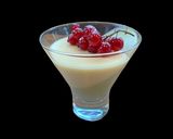 A picture of step 7 of Matcha Green Tea and White Chocolate Panna Cotta.