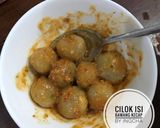 Foto langkah ke 5 dari resep Cilok isi Bawang Kecap.