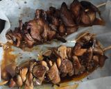 Foto del passaggio 5 della ricetta Spiedini di funghi pleurotus arrosto