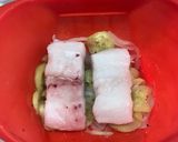 Foto del paso 3 de la receta: Merluza con calabacín al vapor - Lékué