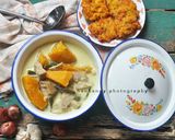 Foto langkah ke 4 dari resep Gangan Waluh Nangka Besantan (Sayur Labu Nangka Bersantan).