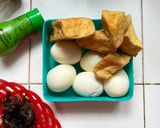 Foto langkah ke 1 dari resep Telur Tahu Bacem Khas Betawi.