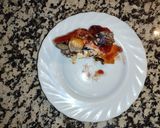 Foto del paso 21 de la receta: Pastel de boniato con frutos secos y mermelada de fresa