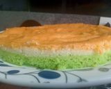 सूजी का तिरंगा ढोकला(suji ka tiranga dhokla recipe in Hindi) रेसिपी चरण 4 फोटो