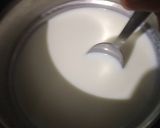 A picture of step 2 of Mahalabia.