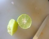 A picture of step 6 of Green mung dal.