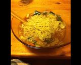 Une image de l'étape 3 de Soupe aux nouilles chinoises porc et poivrons.