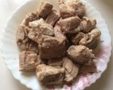 Hình bước làm 2 của món Sườn xào chua ngọt