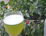 A picture of step 3 of Mint Margarita.